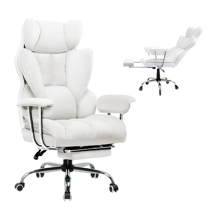 كرسي فاخر مريح من الجلد الصناعي للمكتب والألعاب