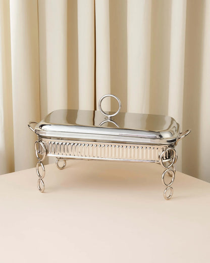 طقم أواني تقديم فاخرة مكون من 4 قطع