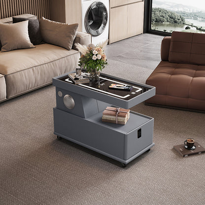 طاولة جانبية حديثة وذكية مع ضوء فاخر