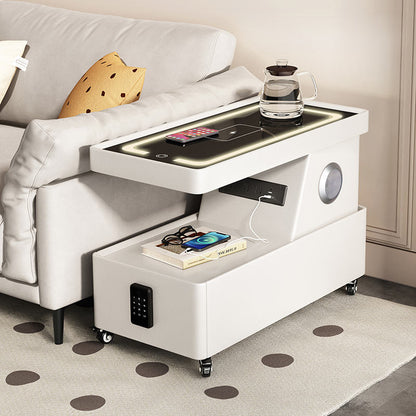 طاولة جانبية حديثة وذكية مع ضوء فاخر