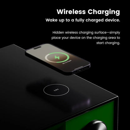 مكبر صوت ستريو Morning Blues S1 للطاولة الليلية 