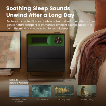 مكبر صوت ستريو Morning Blues S1 للطاولة الليلية 