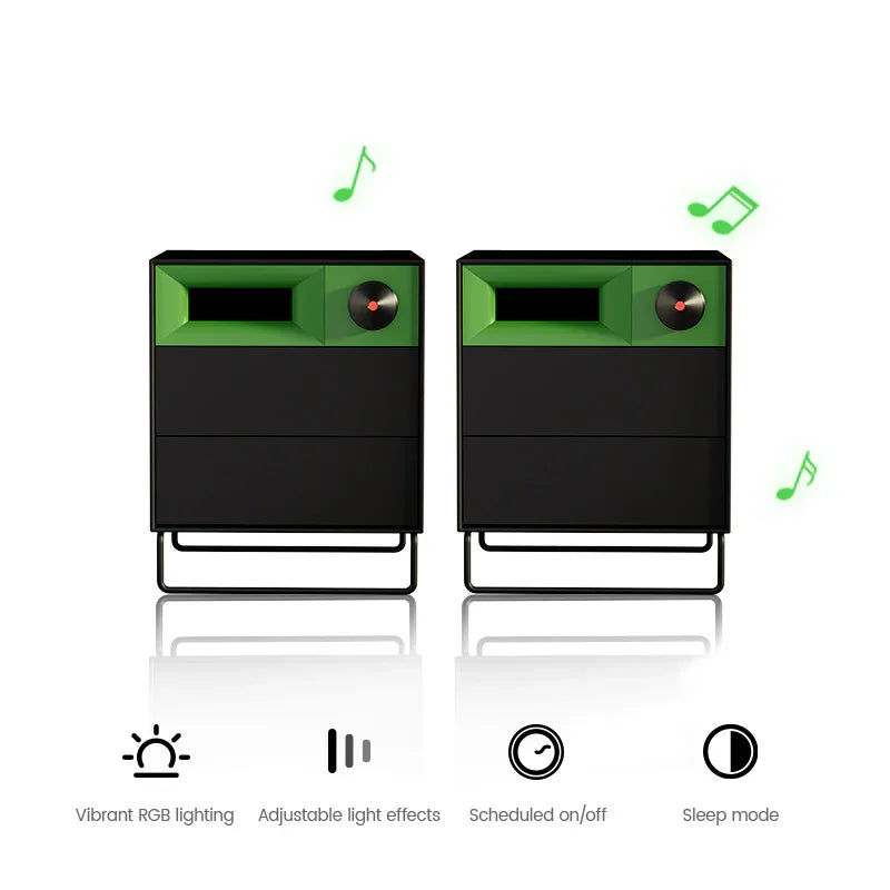 مكبر صوت ستريو Morning Blues S1 للطاولة الليلية 