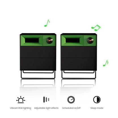 مكبر صوت ستريو Morning Blues S1 للطاولة الليلية 