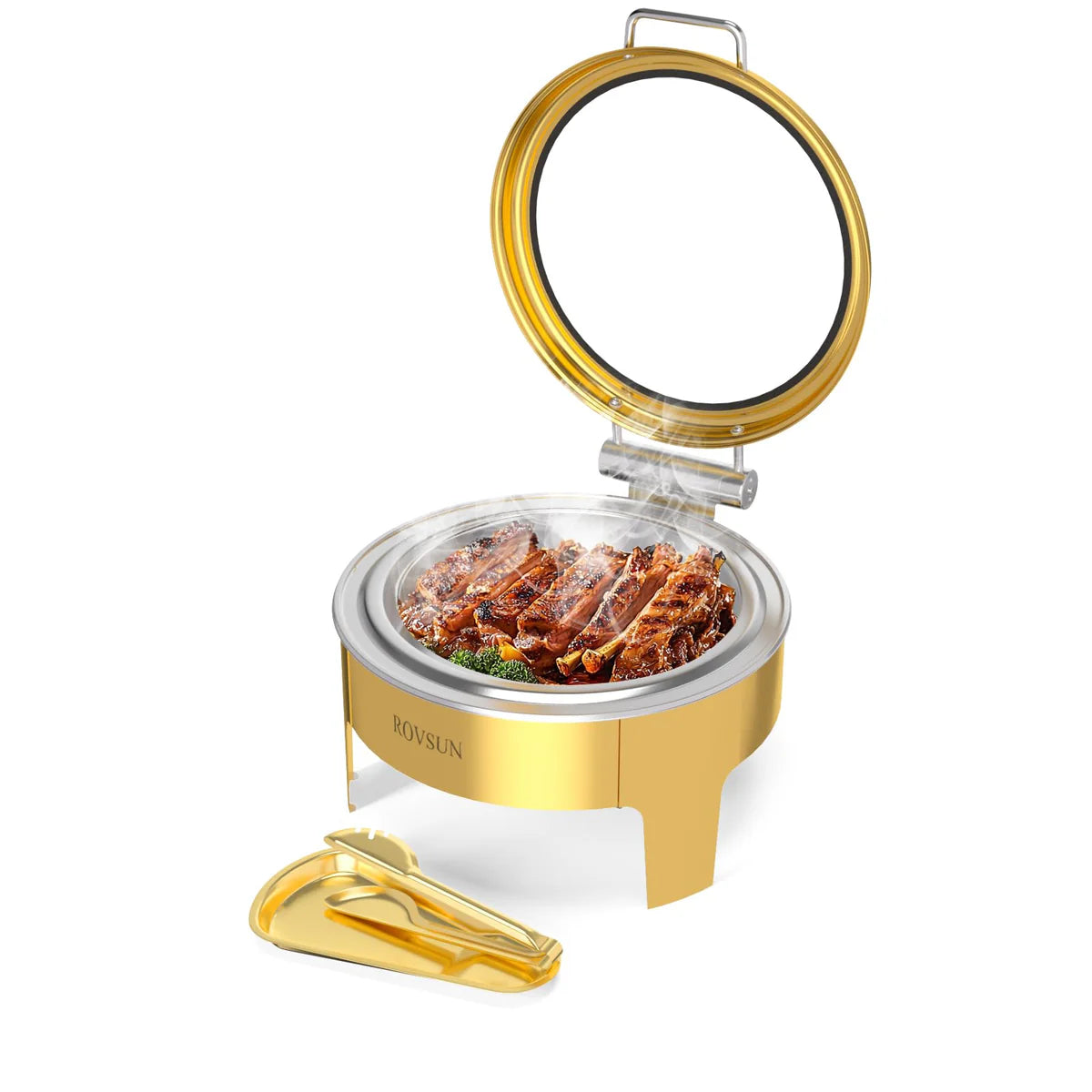 طبق تسخين ذهبي من روفسون سعة 6 كوارت 