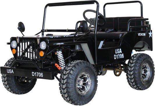 سيارة جيب صغيرة بأربع عجلات